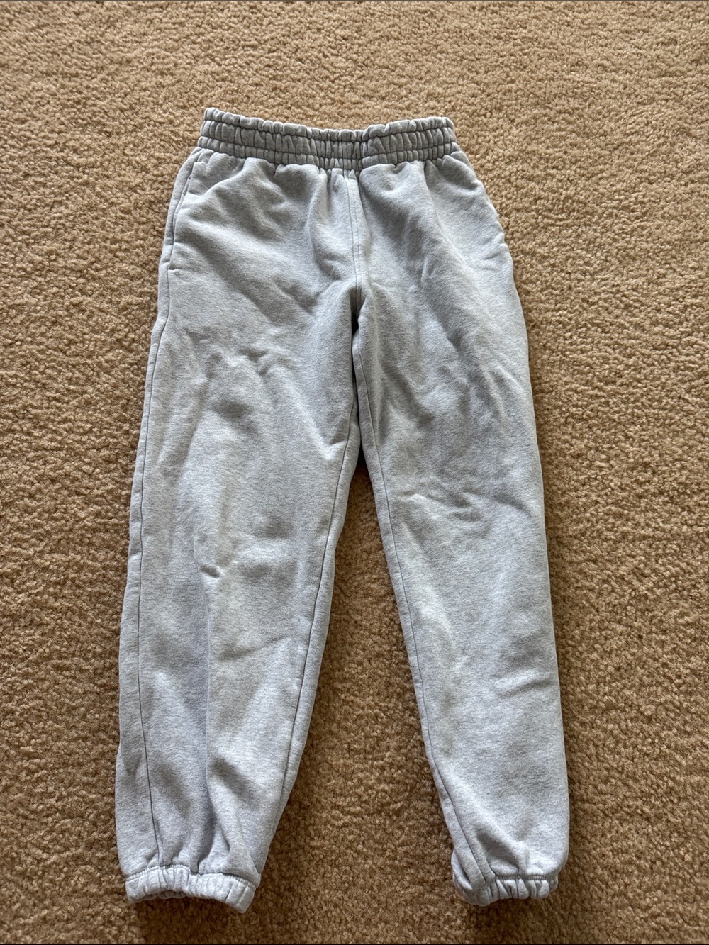 Athleta Light Gray Kids Jogger Sweatpants
